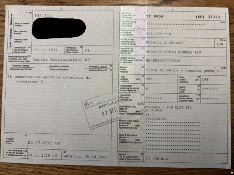 Mercury Ocean Runner 460