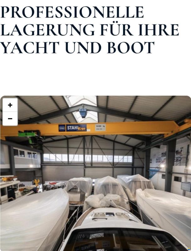 Winterlager in der Halle