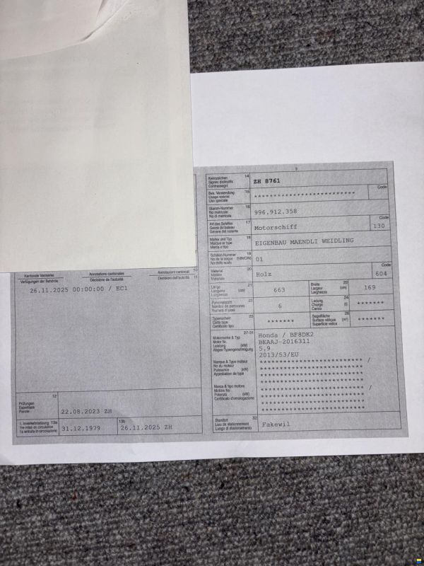 Mändli Eigenbau Fährboot