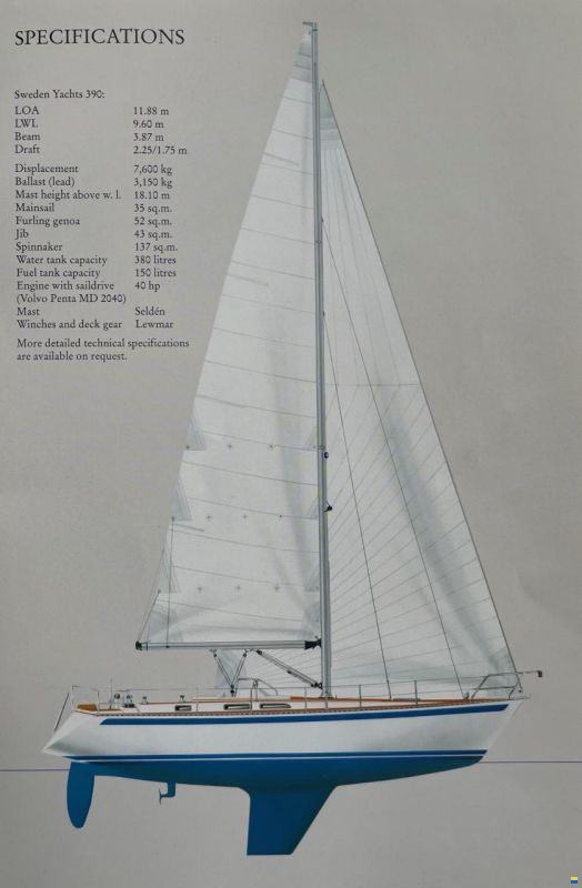 Sweden Yachts 390