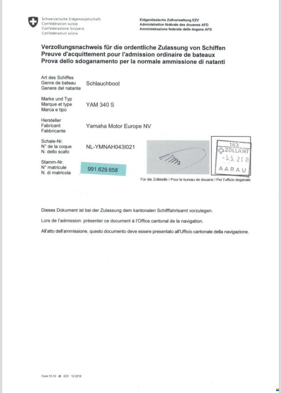 Yamaha Boot Yam 340S - Yamaha 6