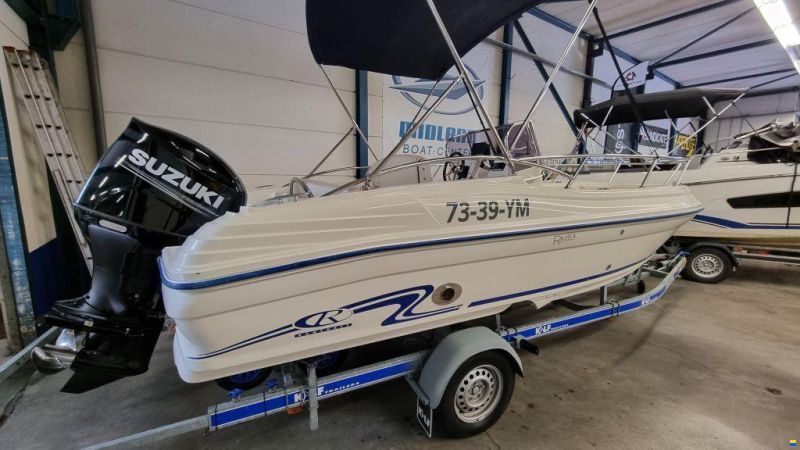 Rancraft RM19 met ZGAN Suzuki DF175 en trailer (c