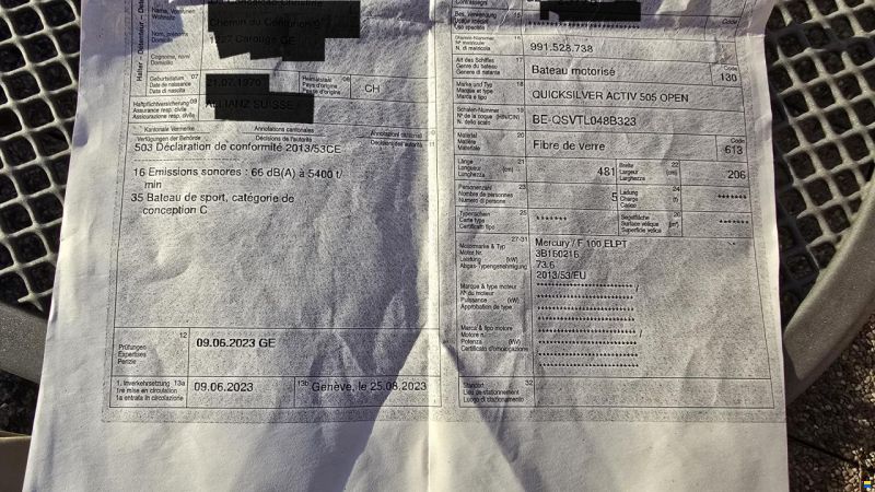 Quicksilver 505 Activ Open