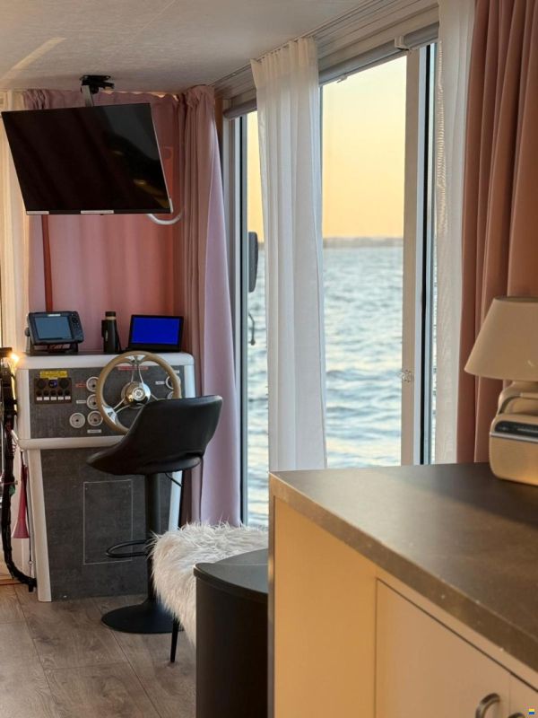Hausboot mit Sauna