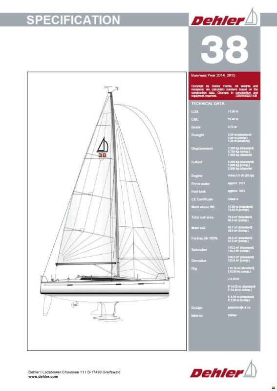 Dehler 38 C