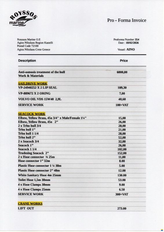 Dufour 40 Performance