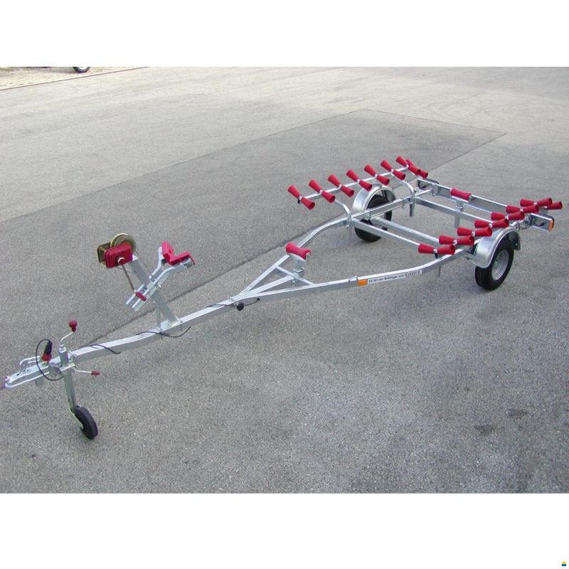Harbeck 550kg Schlauchboottrailer - Rollenbahn