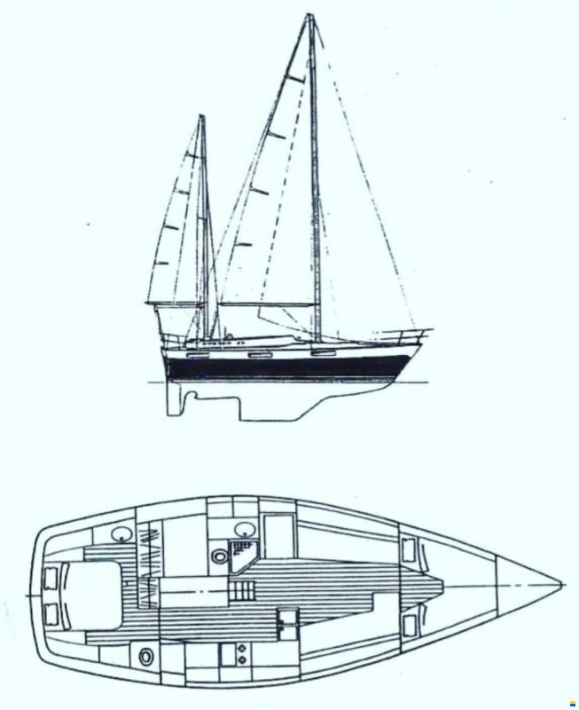Oyster Mariner 35 Ketch