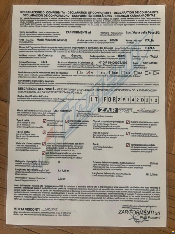 ZAR Formenti 75 Formenti