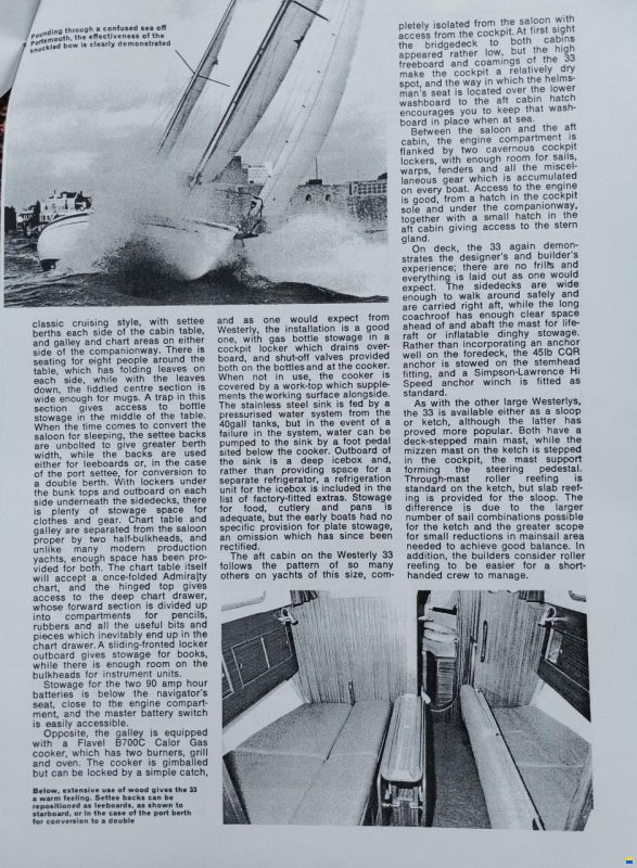 Westerly 33