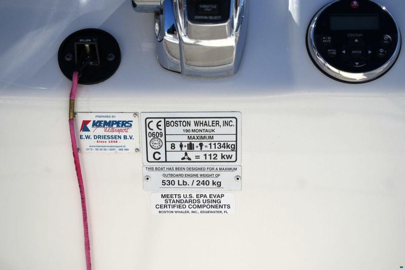 Boston Whaler 190 Montauk