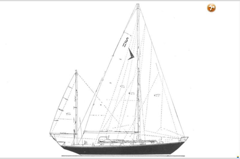 Sparkman and Stephens Sailmaster 45 Yawl