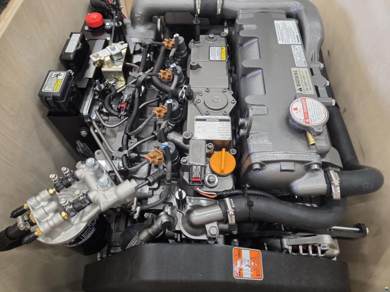 Yanmar 4JH80-C &ndash; 80 HP + Saildrive SD60