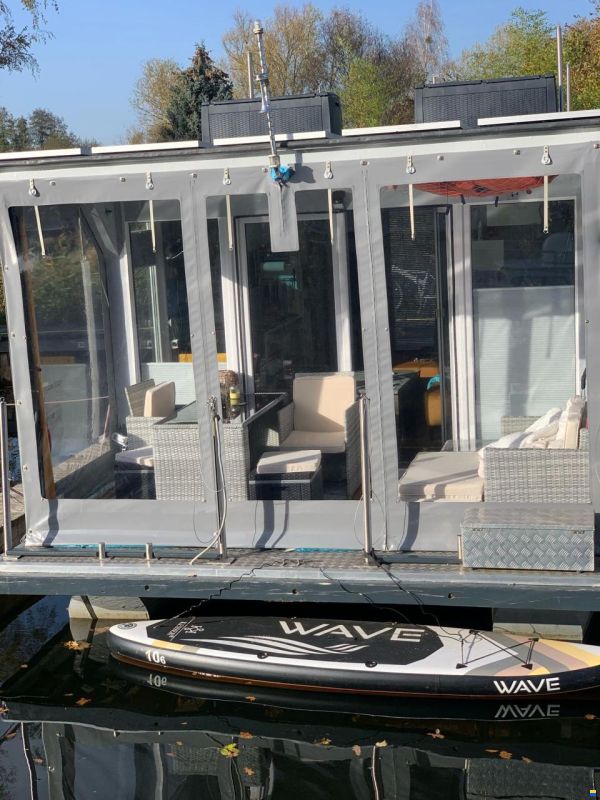 12th Sense Hausboot Autark Ganzj&auml;hrig Bewohnbar