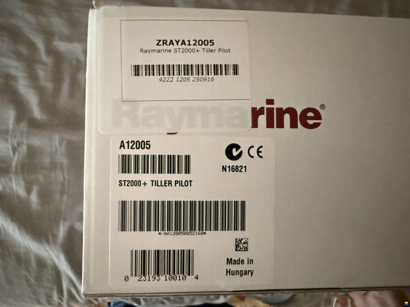 Pilote Raymarine ST 2000
