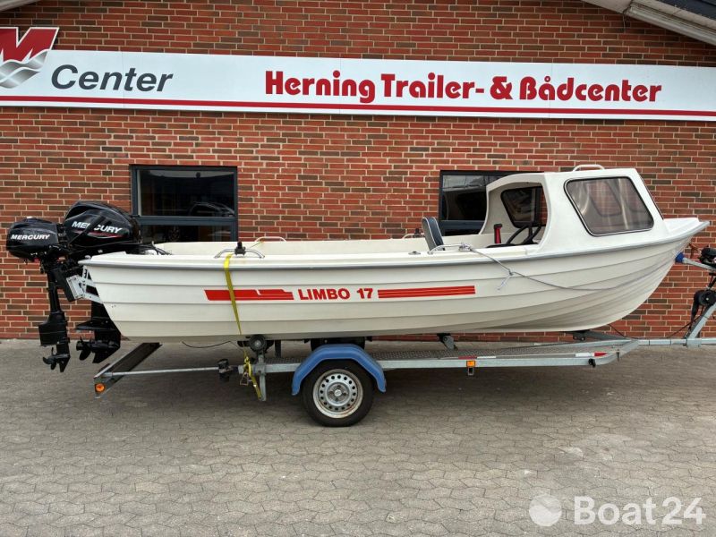 Limbo 17 m/hardtop m/Mercury F30 hk EFI 4-takt