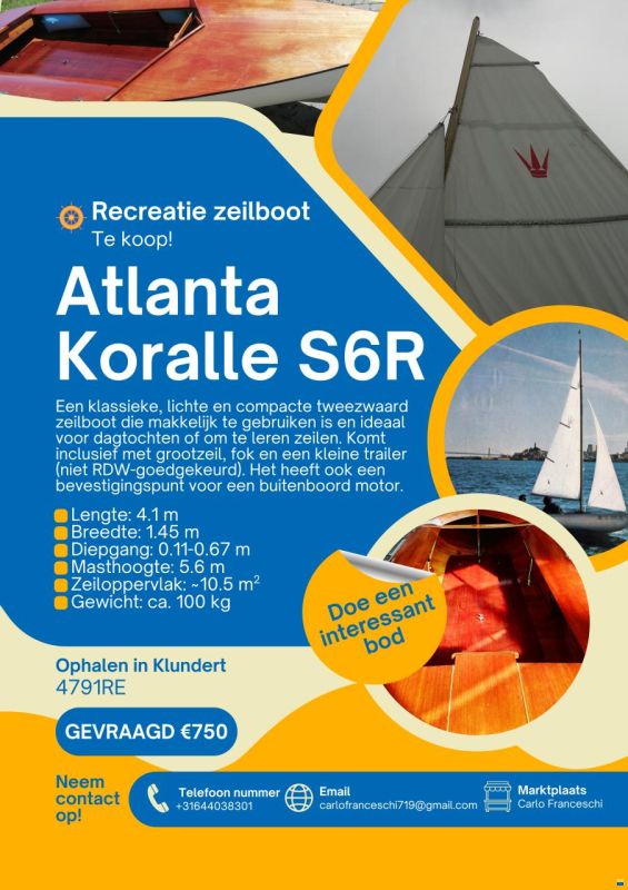 Atlanta Bootsbau Atlanta Koralle S6R