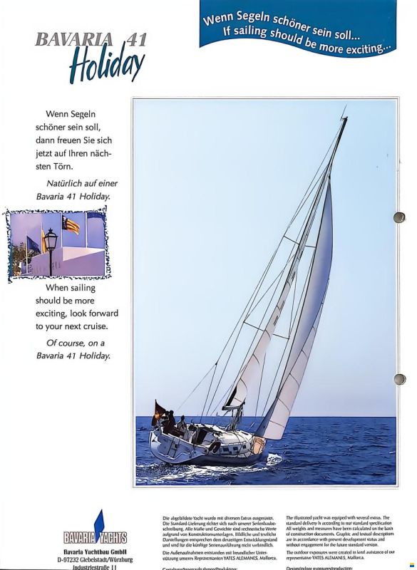 Bavaria 41 Holiday