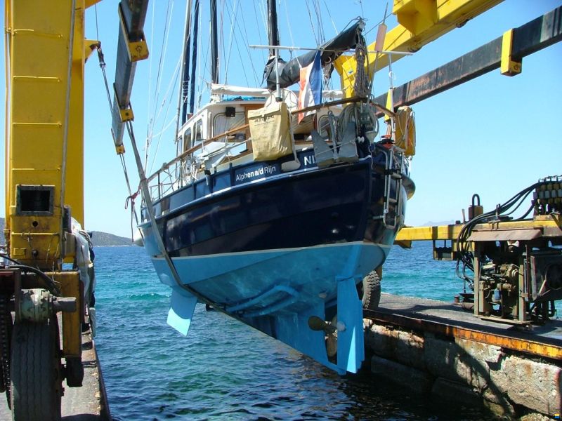 Vripack Ketch Motorzeiler met Kimkielen