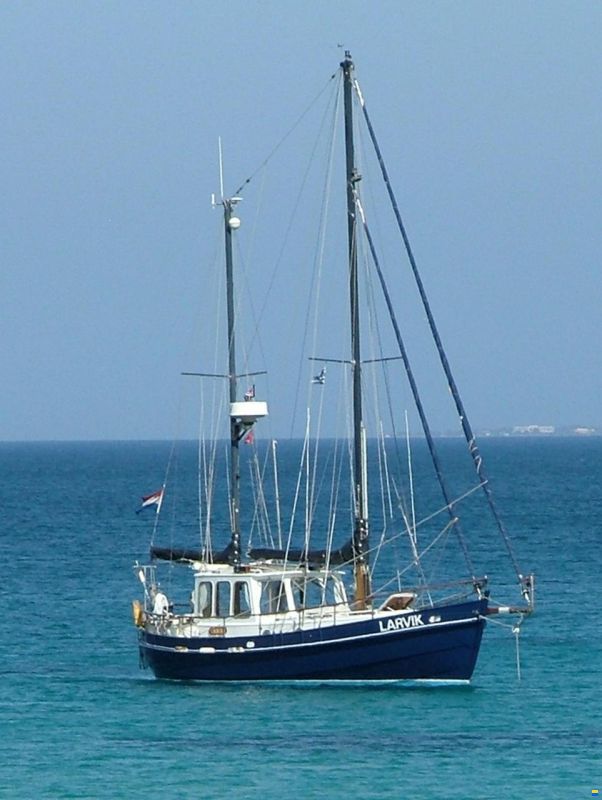 Vripack Ketch Motorzeiler met Kimkielen