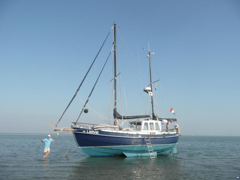 Vripack Ketch Motorzeiler met Kimkielen