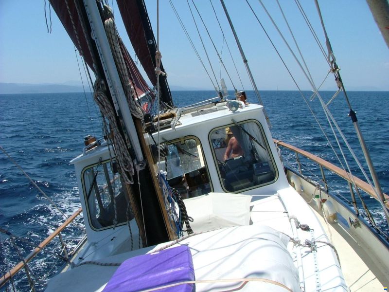 Vripack Ketch Motorzeiler met Kimkielen