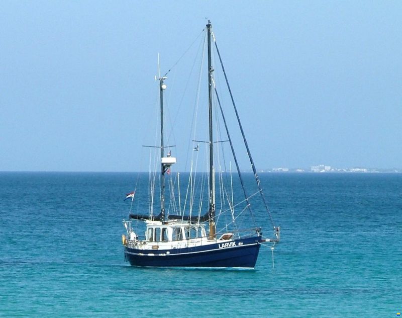 Vripack Ketch Motorzeiler met Kimkielen