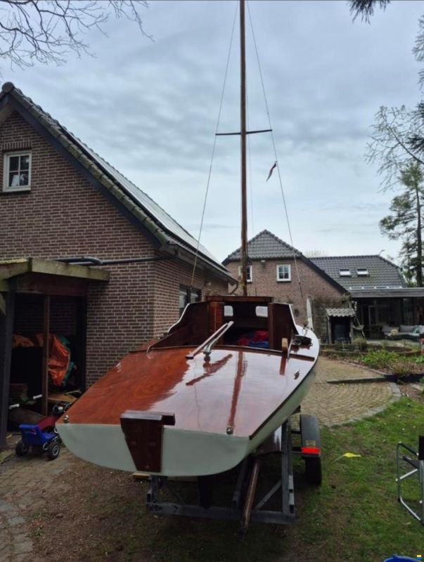 720 Klasse Houten klassieke Zeilboot