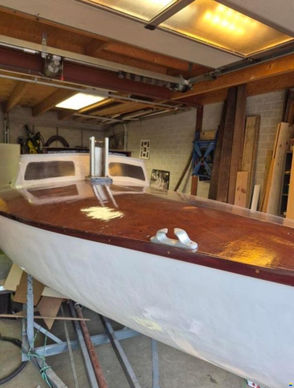 720 Klasse Houten klassieke Zeilboot
