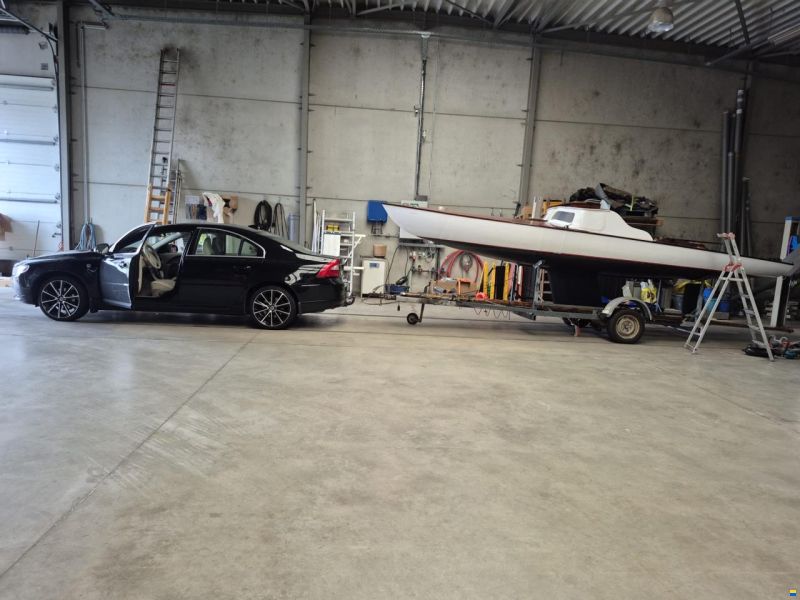 720 Klasse Houten klassieke Zeilboot