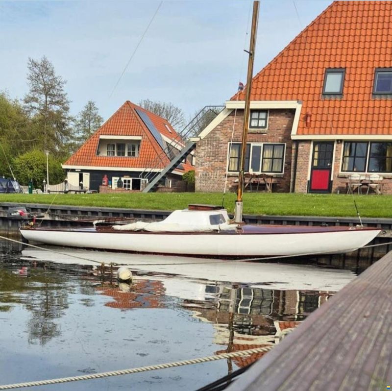 720 Klasse Houten klassieke Zeilboot