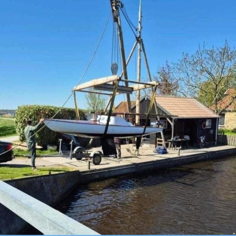 720 Klasse Houten klassieke Zeilboot