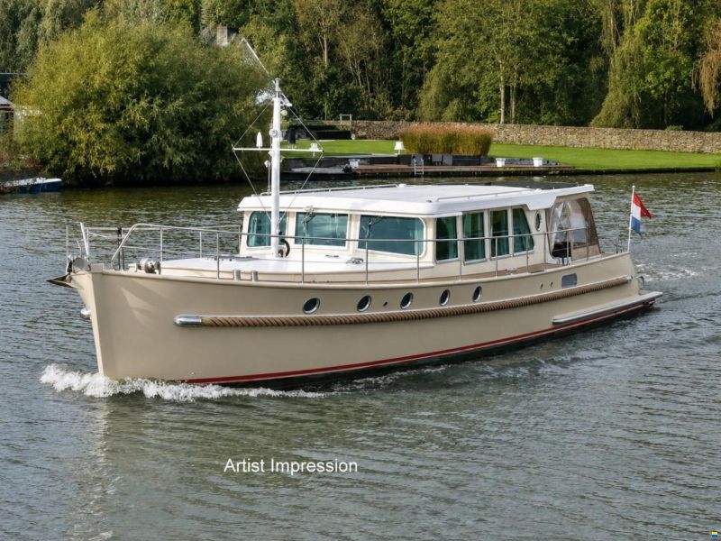 Serious Yachts Gently Low Bridge 45 Sedan