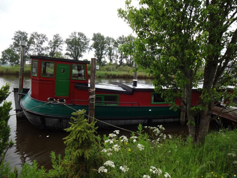 Woonschip Met Ligplaats Groninger Boltja