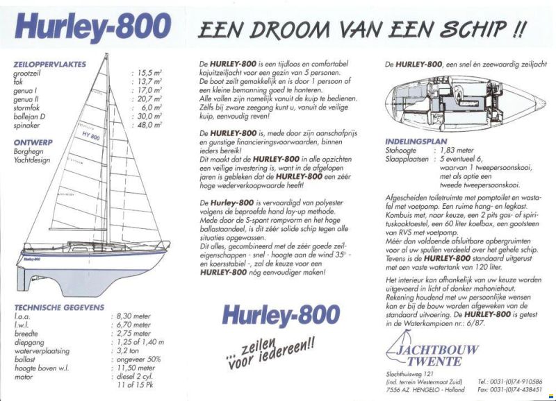 Hurley 800
