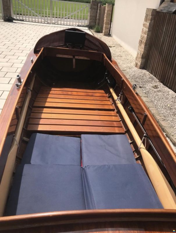 Eigenbau Elektro Holzboot