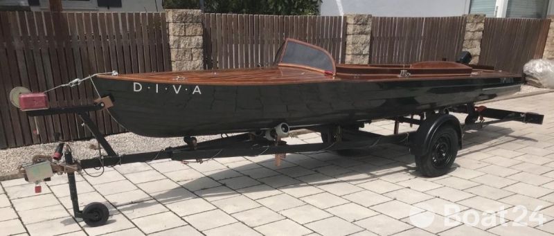 Eigenbau Elektro Holzboot