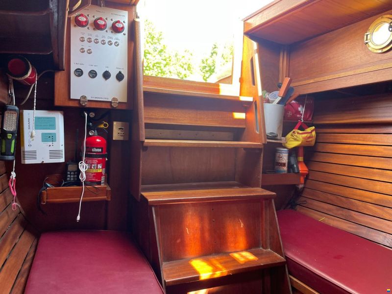Anker & Jensen Vela in LEGNO del 1912 restaurata