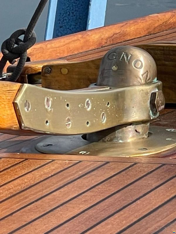 Anker & Jensen Vela in LEGNO del 1912 restaurata