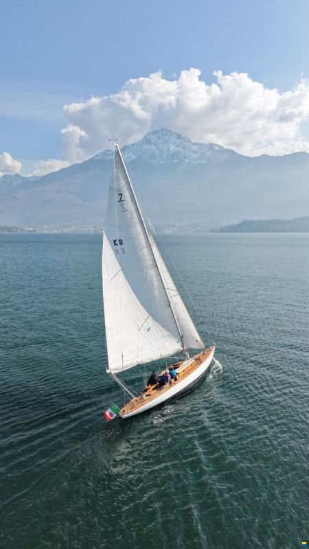 Anker & Jensen Vela in LEGNO del 1912 restaurata