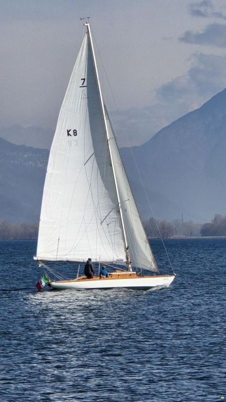 Anker & Jensen Vela in LEGNO del 1912 restaurata