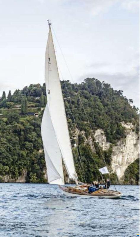 Anker & Jensen Vela in LEGNO del 1912 restaurata