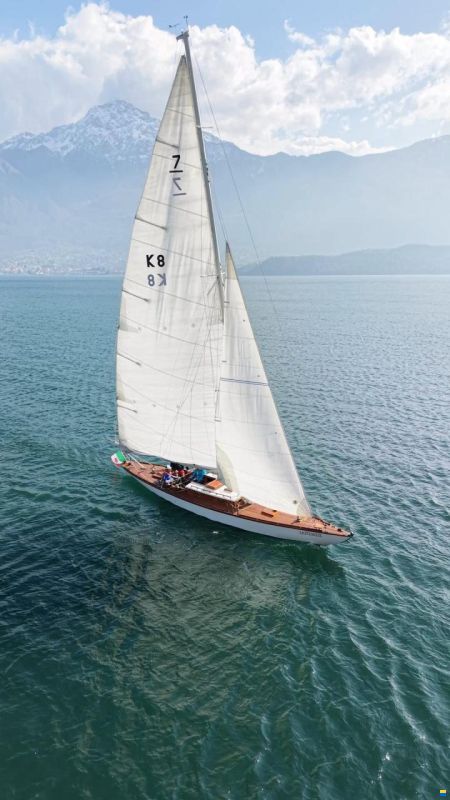 Anker & Jensen Vela in LEGNO del 1912 restaurata