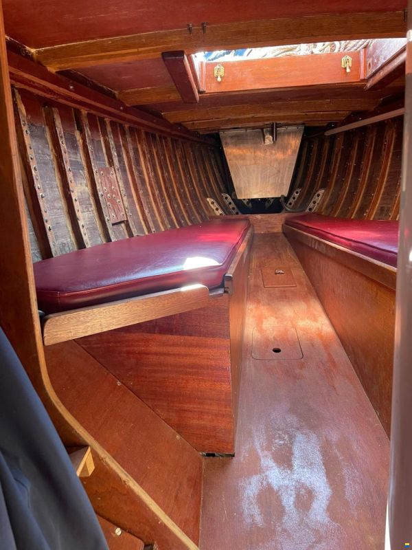 Anker & Jensen Vela in LEGNO del 1912 restaurata