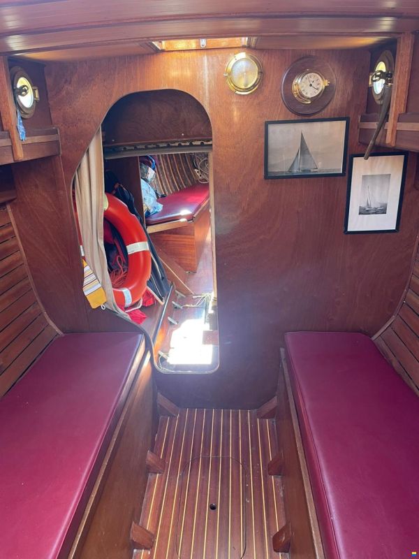 Anker & Jensen Vela in LEGNO del 1912 restaurata