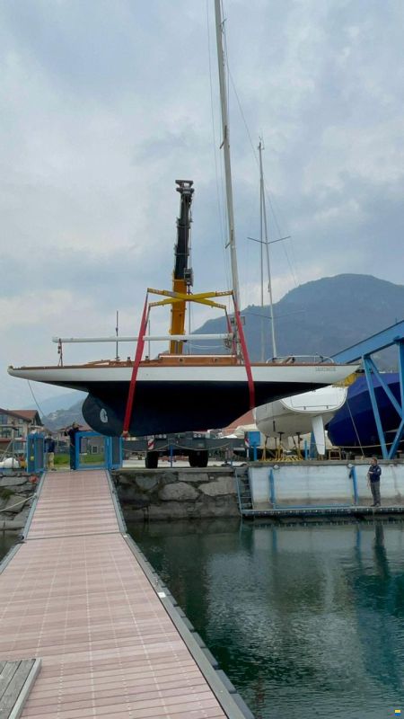 Anker & Jensen Vela in LEGNO del 1912 restaurata