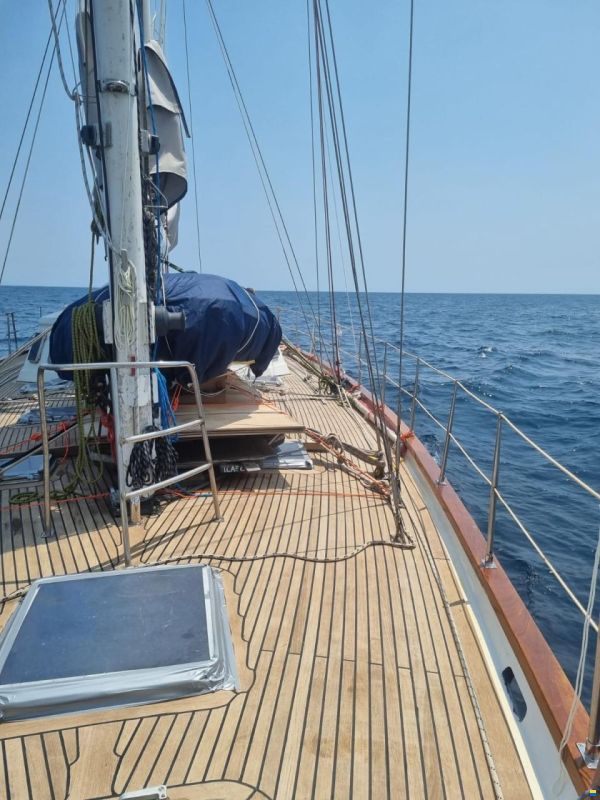 Chantier naval de l'Anitra Anitra Goélette
