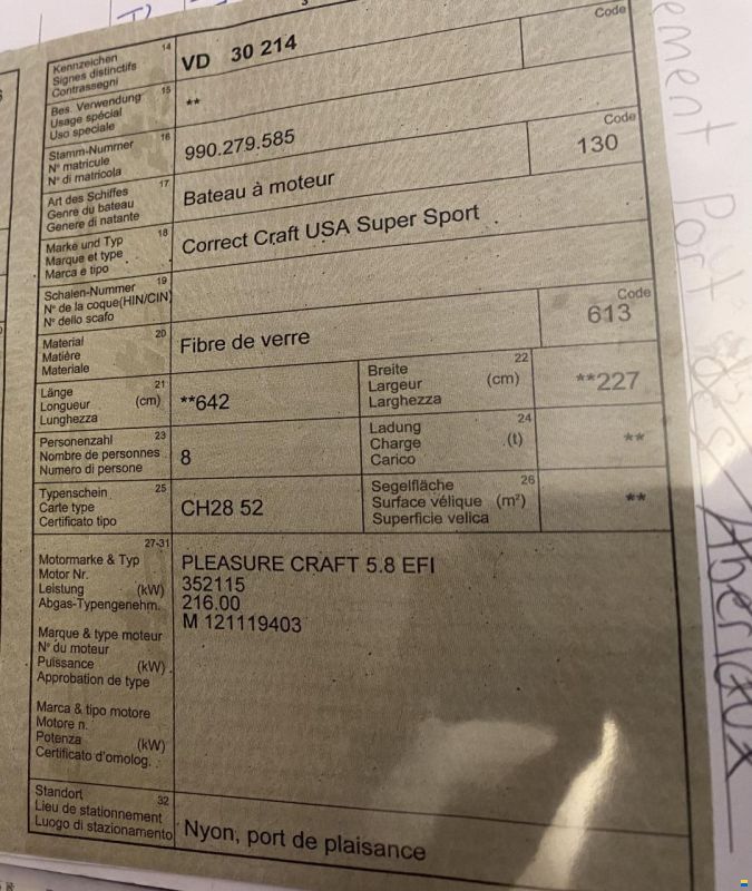Correct Craft Nautique Supersport