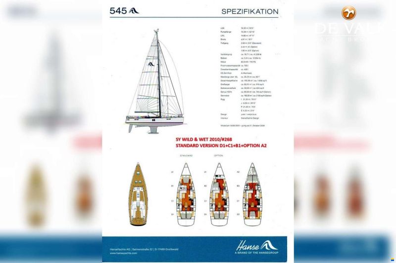 Hanse 545e