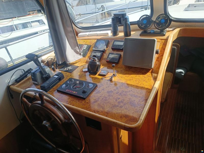 Gruno Motoryacht Verdränger Stahlyacht